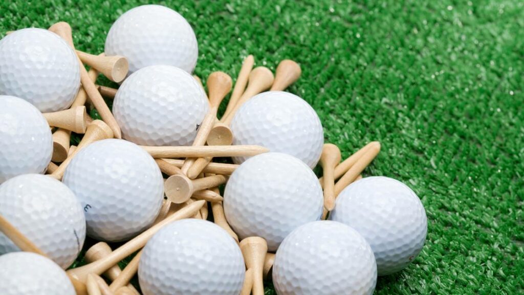 Golf Balls and Tees