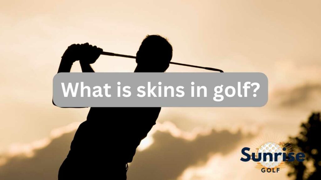 Just what IS skins in golf? A skins game is an exciting golf format where players battle it out for a prize called a "skin" on each hole - the lowest score wins the skin for that hole.