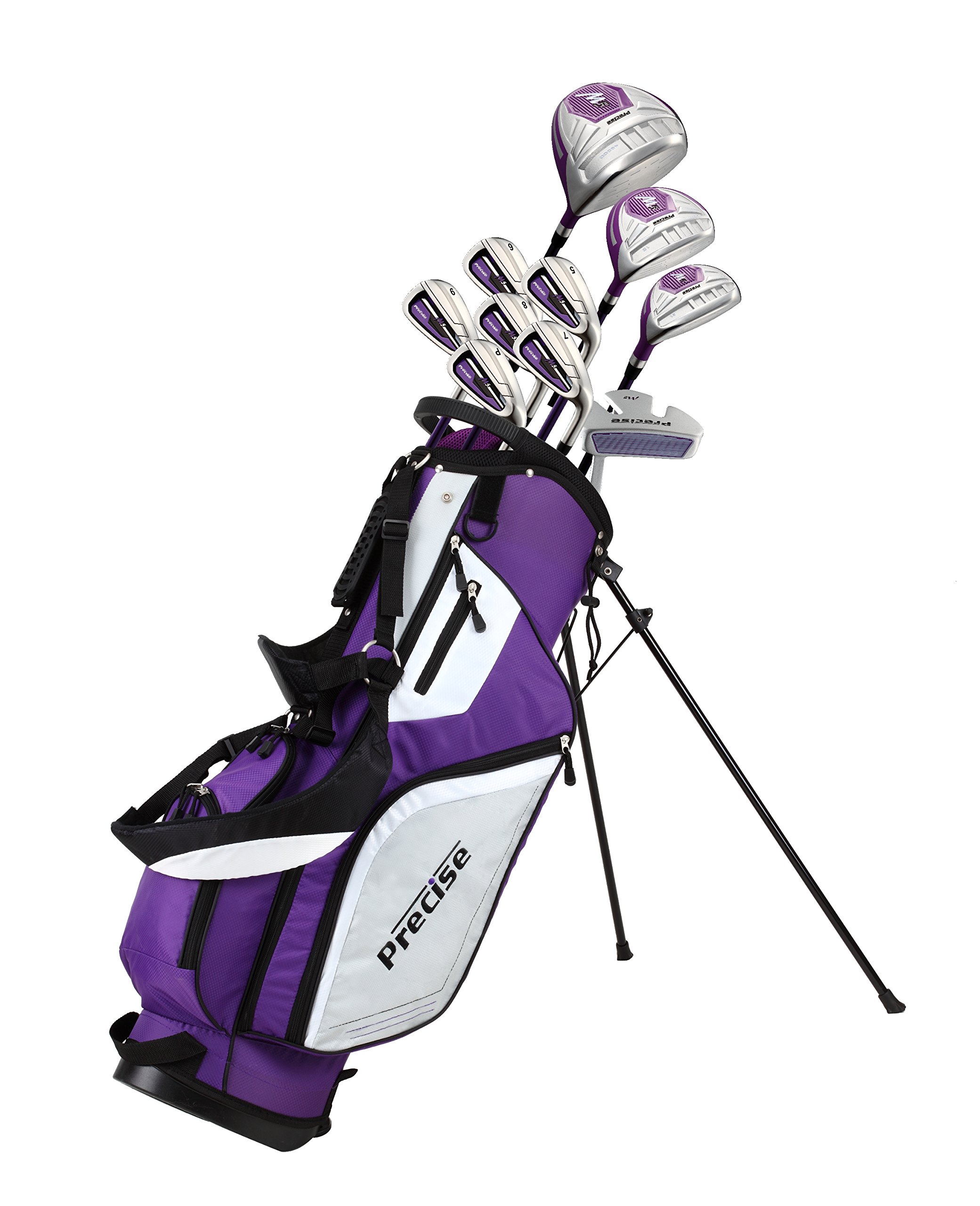 Precise Top Line Ladies Purple Right Handed M5 Golf Club Set