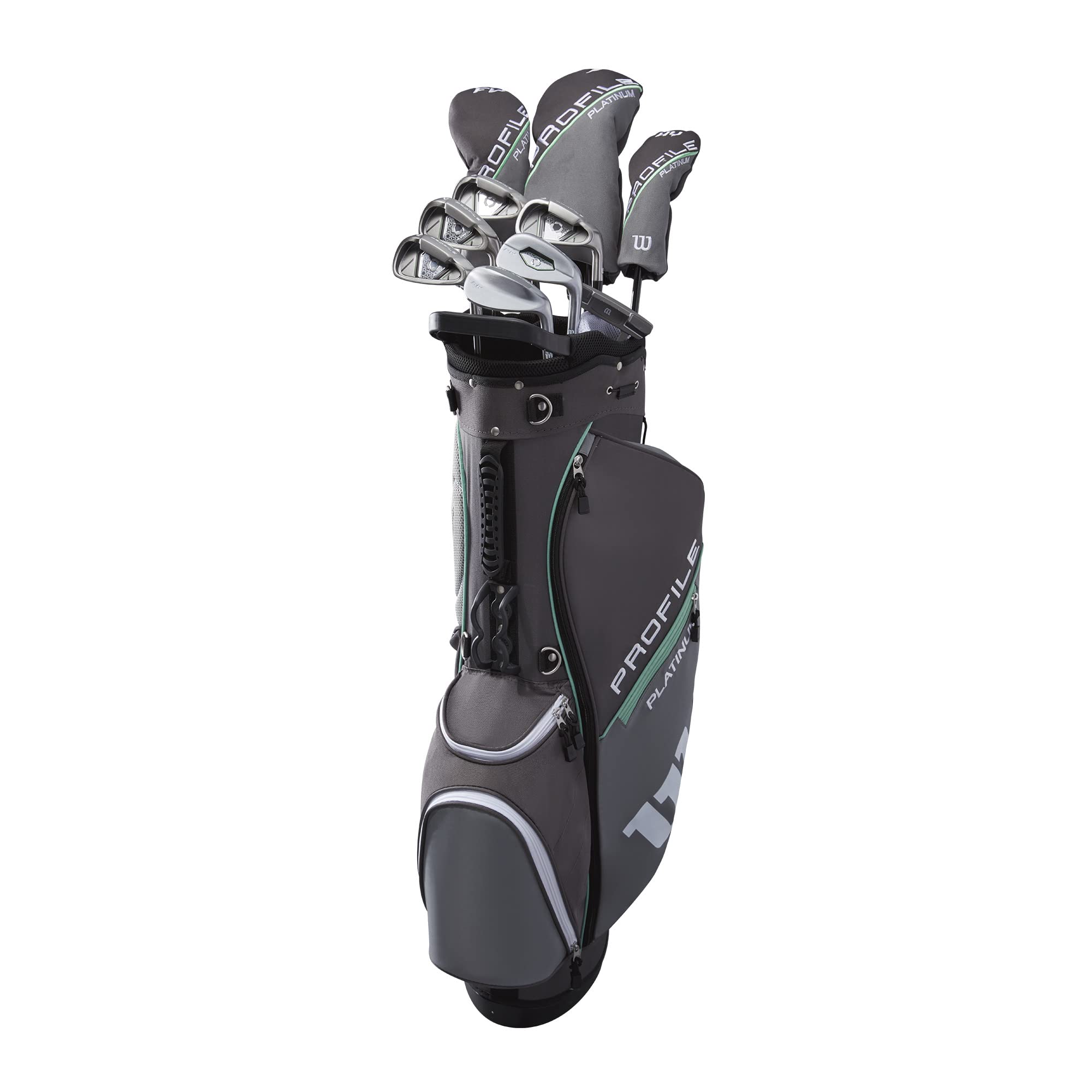 WILSON Women's Profile Platinum Complete Golf Package Set Regular Cart Bag
